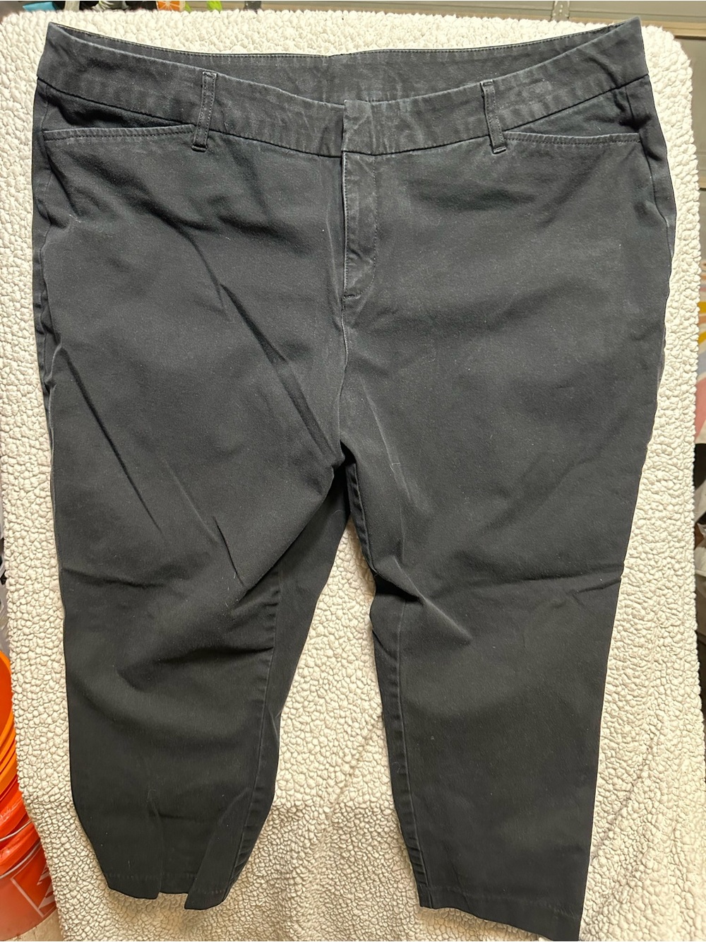 Worthington Black Skinny Ankle Pants H20